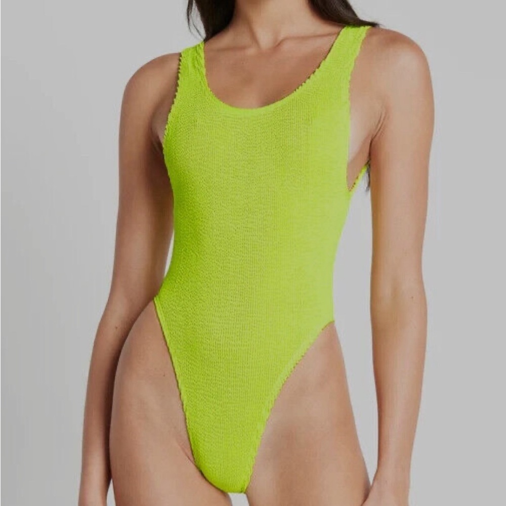 Bond-Eye Maxam Sunny Lime Eco Friendly One-Piece Swimsuit